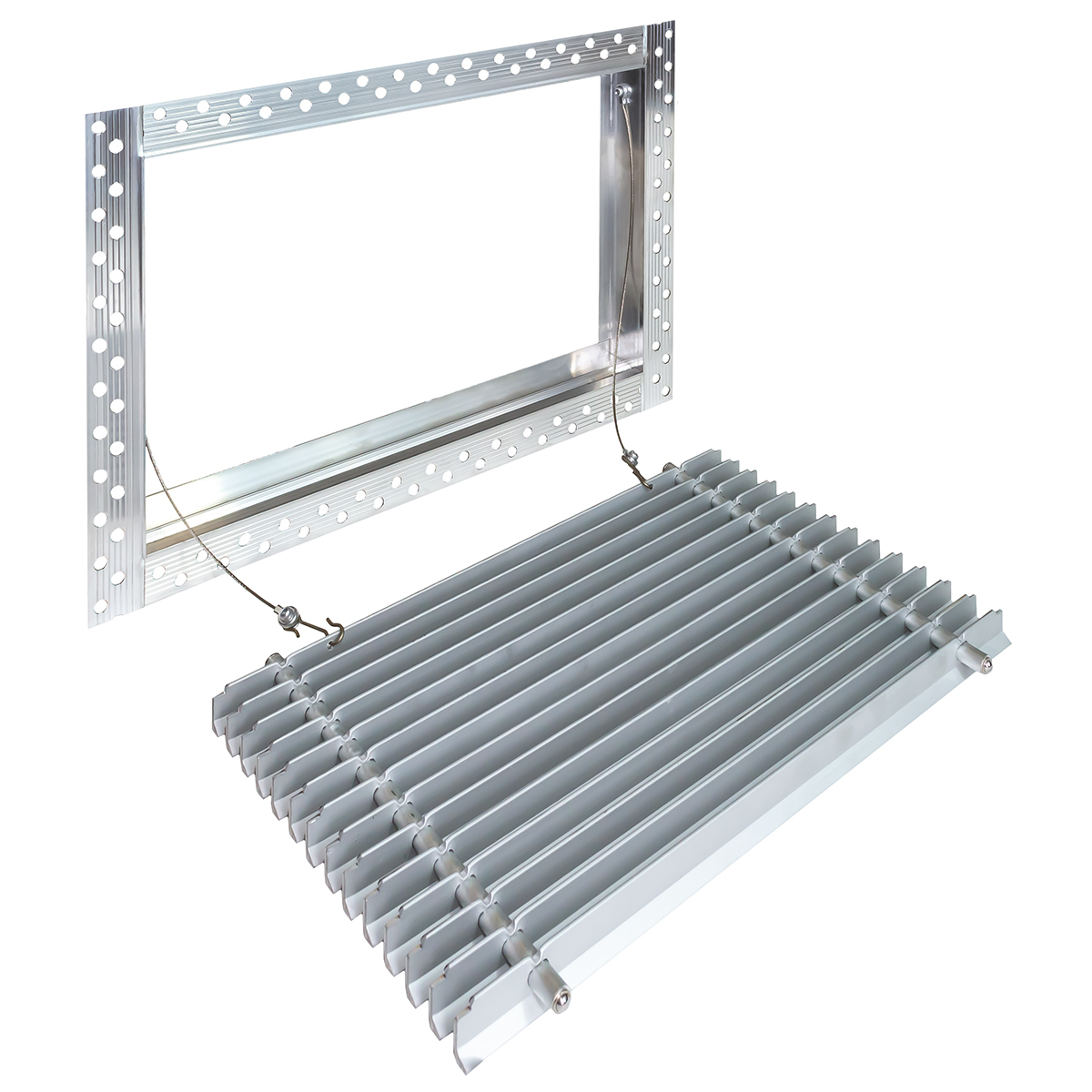 Дизайнерская съемная решетка для скрытого монтажа Brofer FUTURE-15AN 300x200