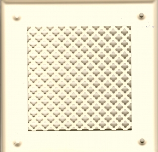 Решётка 150 150 слоновая кость, мелкий цветок